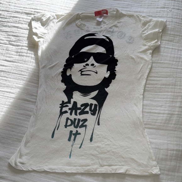 Lux Tops - Eazy E eazy duz it tshirt from 2007